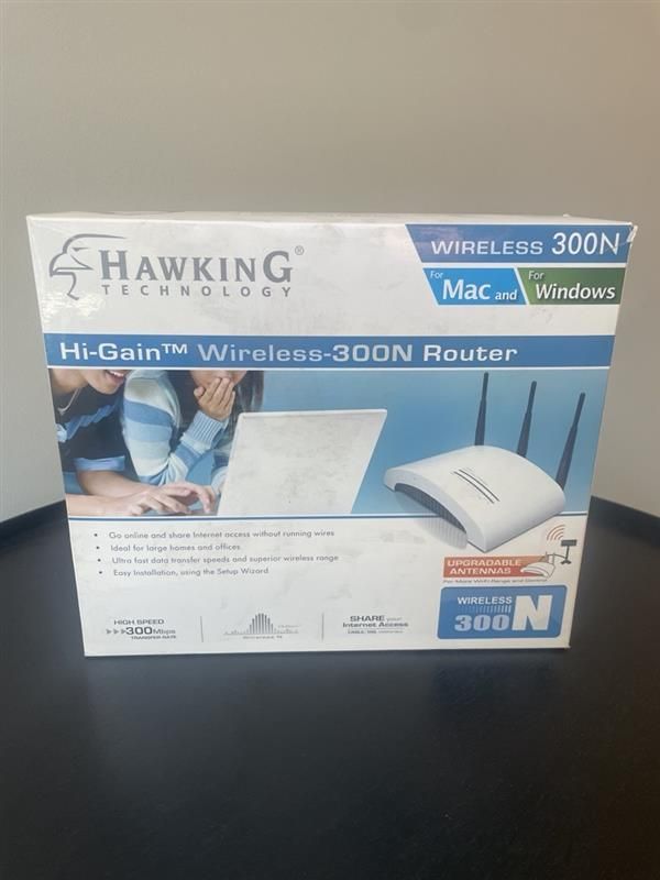 HAWKING Technology Hi-Gain TM Wireless-300N Router – Bild 2 von 2