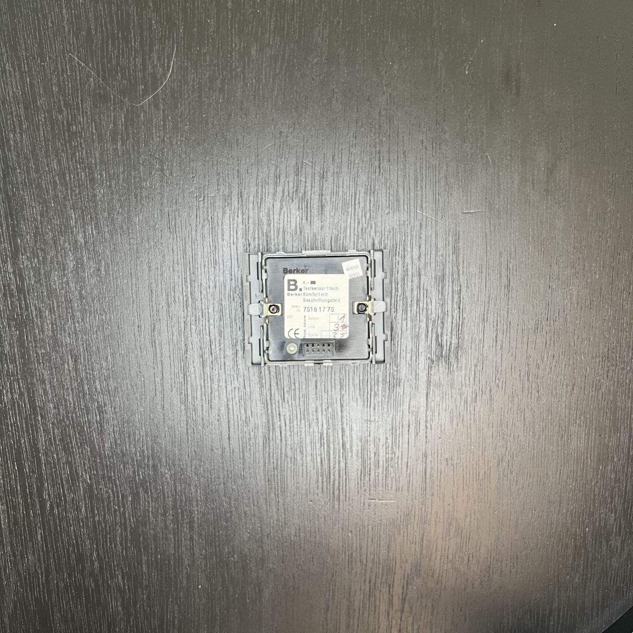 TASTSENSOR 1FACH KOMFORT BERKER 75161775 ANTHRA. EIB – Bild 2 von 2
