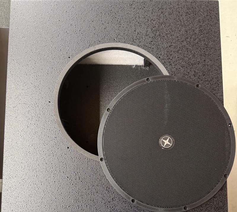 Aufbaubox für 10 Zoll Install Speaker schwarz – Bild 2 von 2